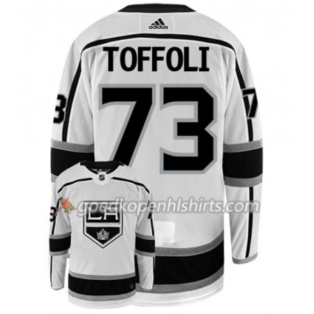 Los Angeles Kings TYLER TOFFOLI 73 Adidas Wit Authentic Shirt - Mannen